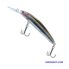 Воблер Daiwa Steez Double Clutch 75SP цвет Half Mirror Wakasagi